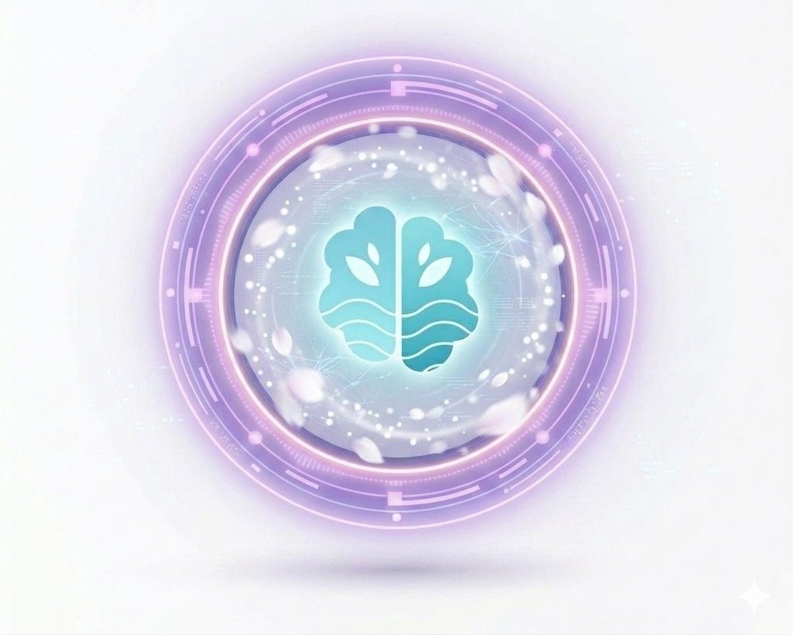 Identidad visual de MIA, asistente virtual de inteligencia artificial de EquilibrIA